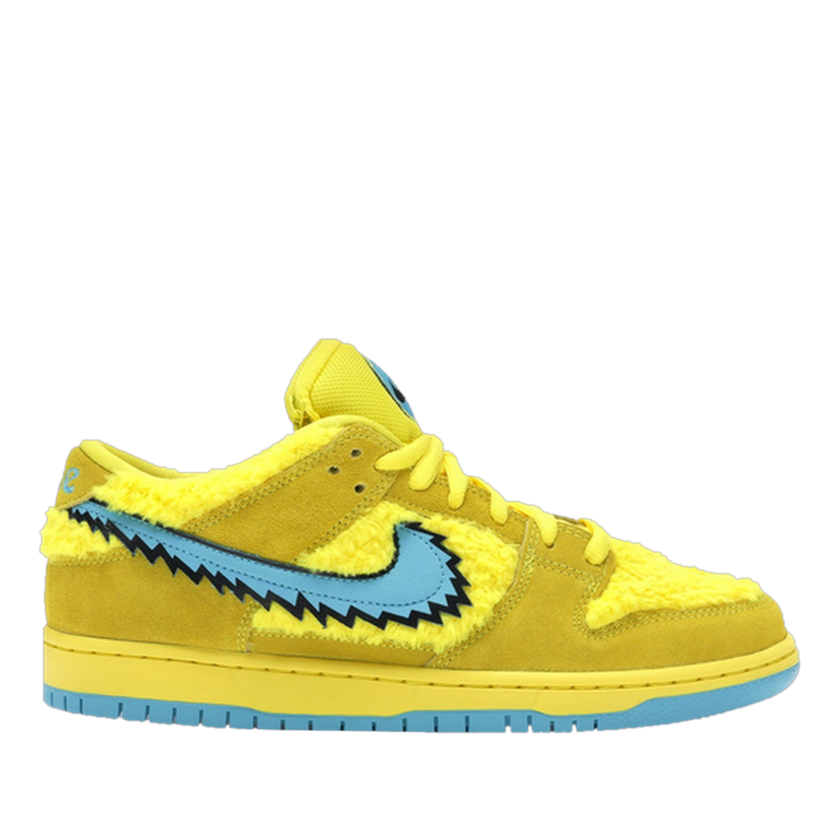 Grateful Dead SB Dunk Low Bear Opti Yellow
