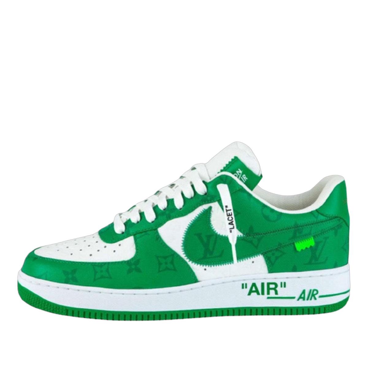 AF1 x OW by Virgil - Green Customs