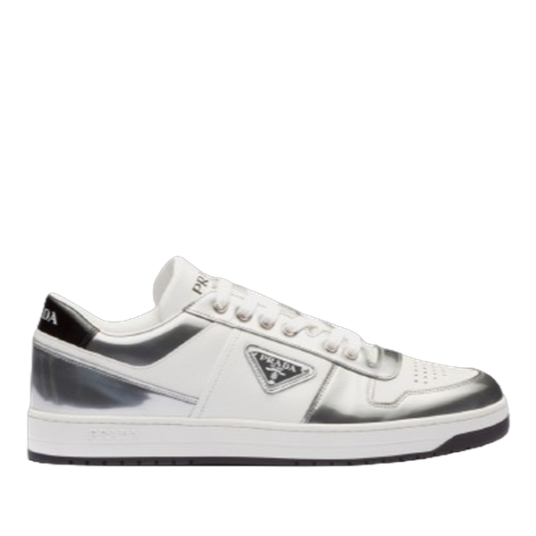Prada Downtown Metallic Silver