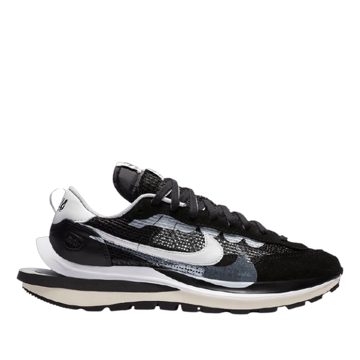 Sacai Vaporwaffle Black White