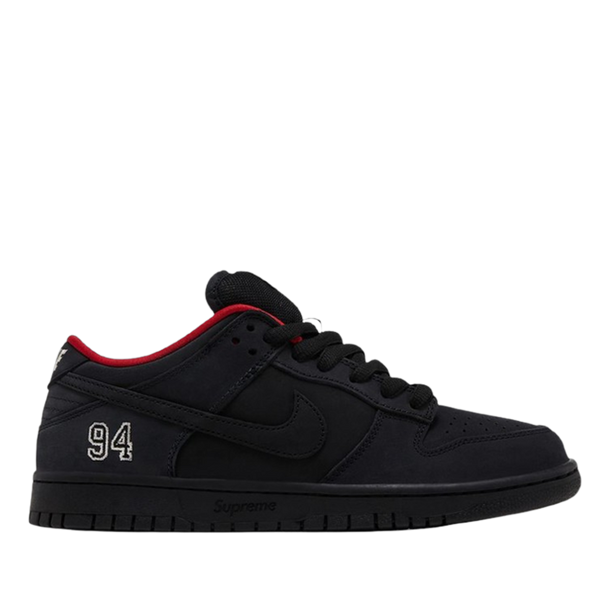 SB Dunk X Supreme Black (2025)
