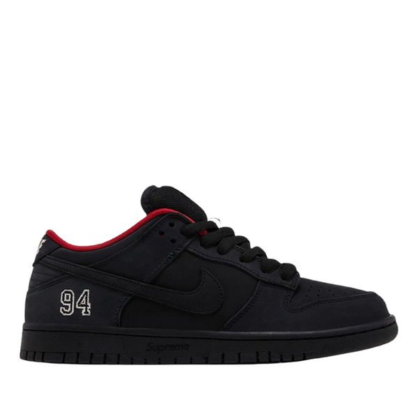 SB Dunk X Supreme Black (2025)
