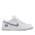 SB Dunk X Supreme White Metallic Silver (2025)