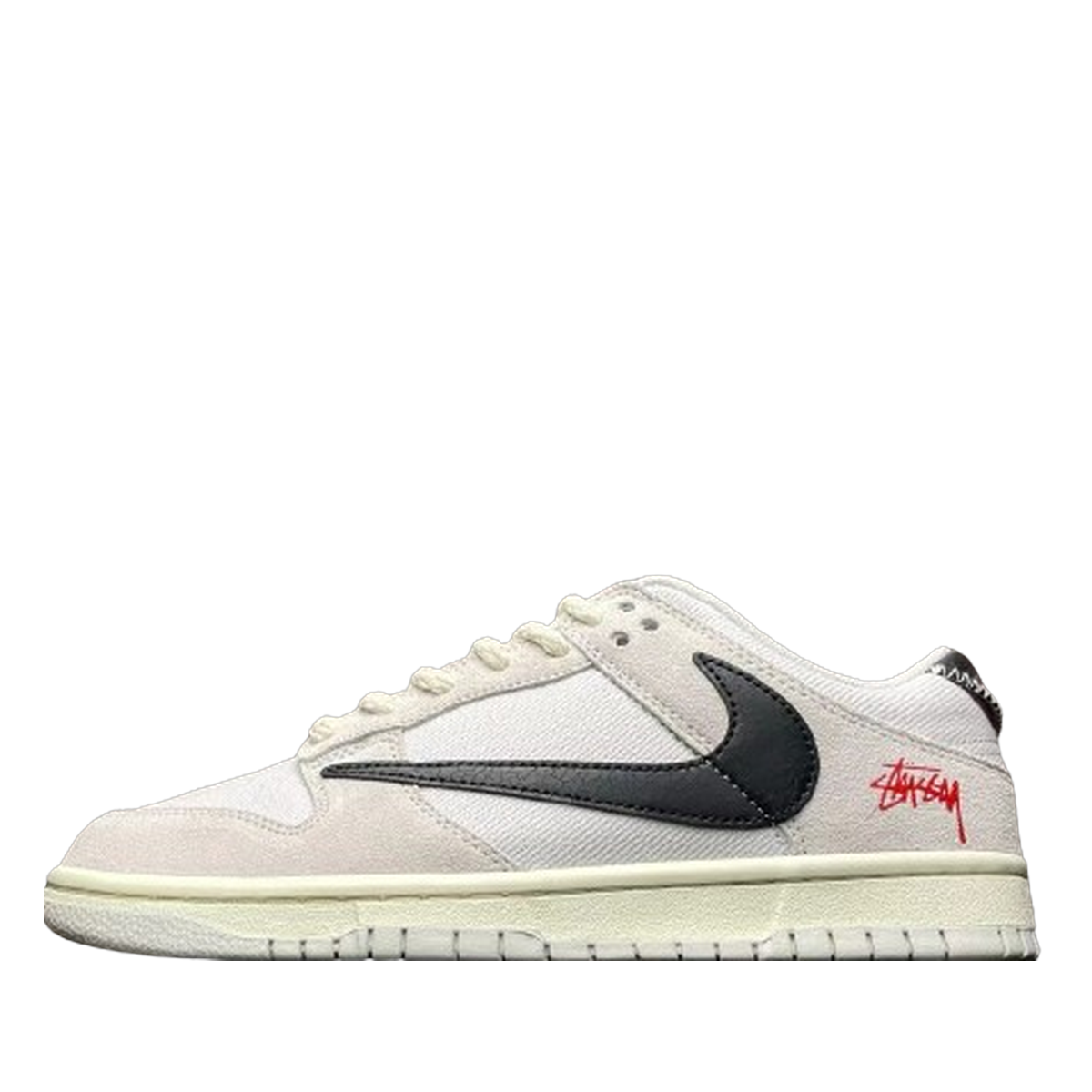 Stussy X Dunk SB Low Cream Black
